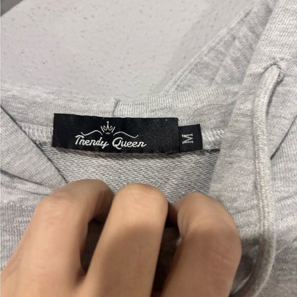 Gray Zip-Up Hoodie - Picture 3 of 4